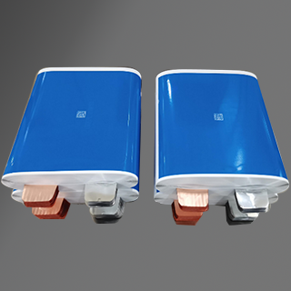 Prismatic aluminum-case wound cell